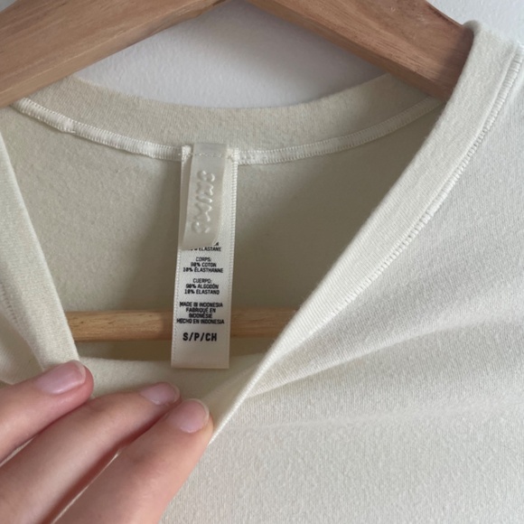 SKIMS jersey stretch cotton t-shirt - Picture 3 of 3